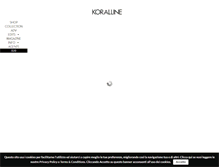Tablet Screenshot of koralline.it